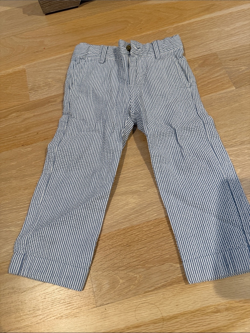 Janie and Jack Seersucker Pants